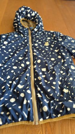 Namuk Glow Wendejacke PrimaLoft Gr. 128/134 - d'blau/gold