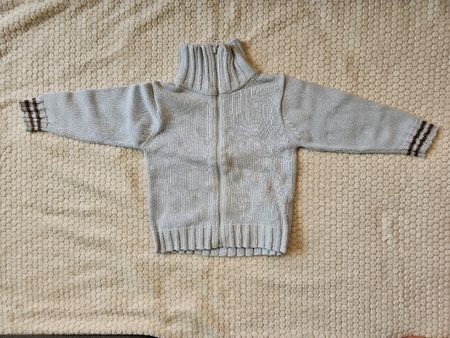 Jaquette coton bleu clair 104 / 4 ans