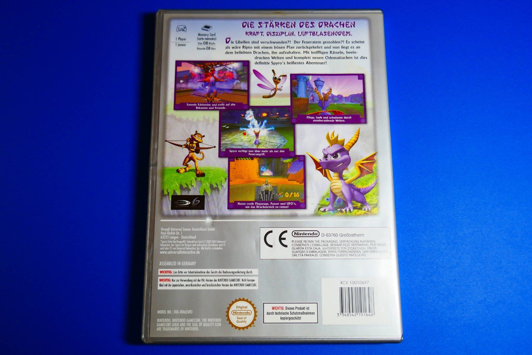 Nintendo Giochi: Spyro : Enter the Dragonfly - Nintendo GameCube – Usato da Vuarrens venduto da Espace-Retro 2