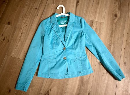 STREET ONE Blazer, Grösse 36, türkis