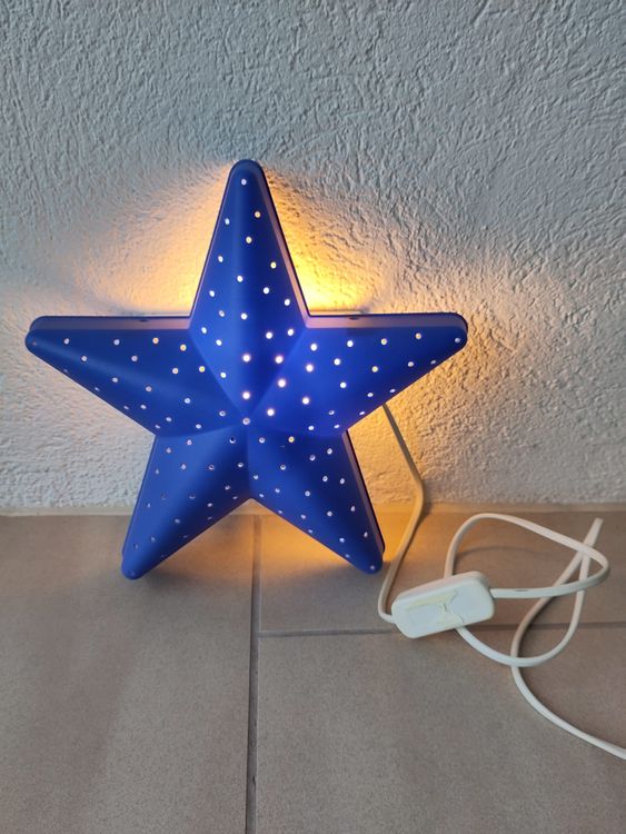 IKEA Sternlampe blau Kaufen auf Ricardo