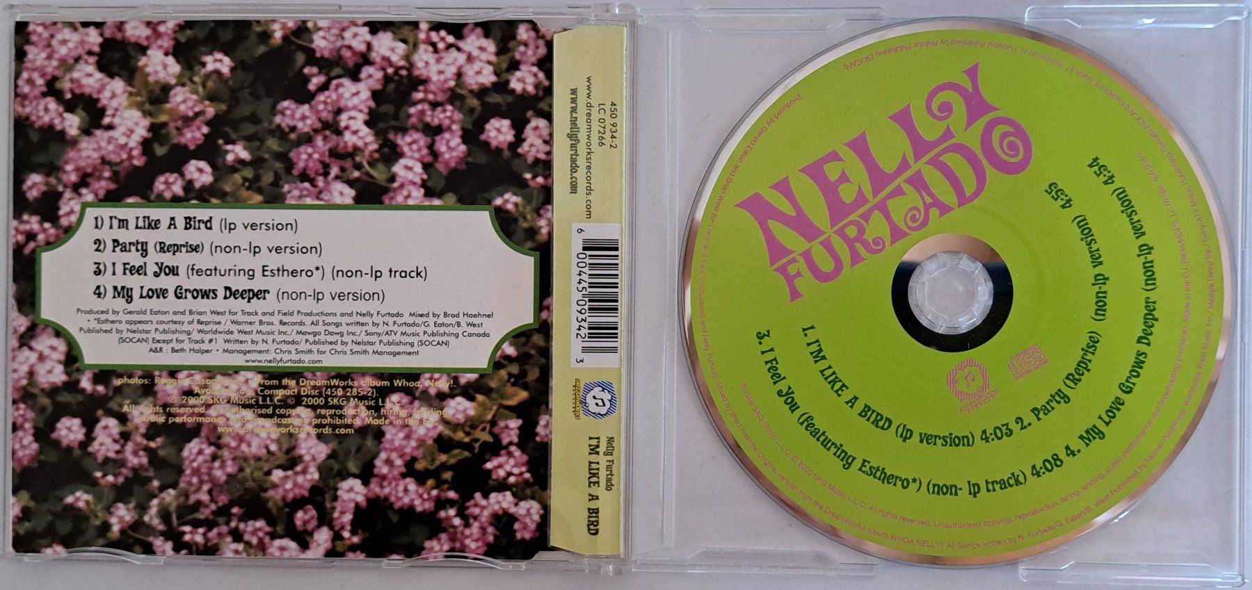 CD: Nelly Furtado - Im Like A Bird cd single – Usato da Tenniken venduto da mik_6mxg 1