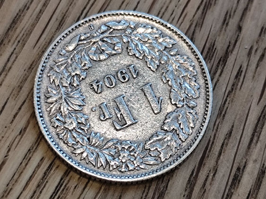 Tutti le monete: ==> 1Fr 1904 gut ss <== – Usato da Bern venduto da b.man_is_back 1