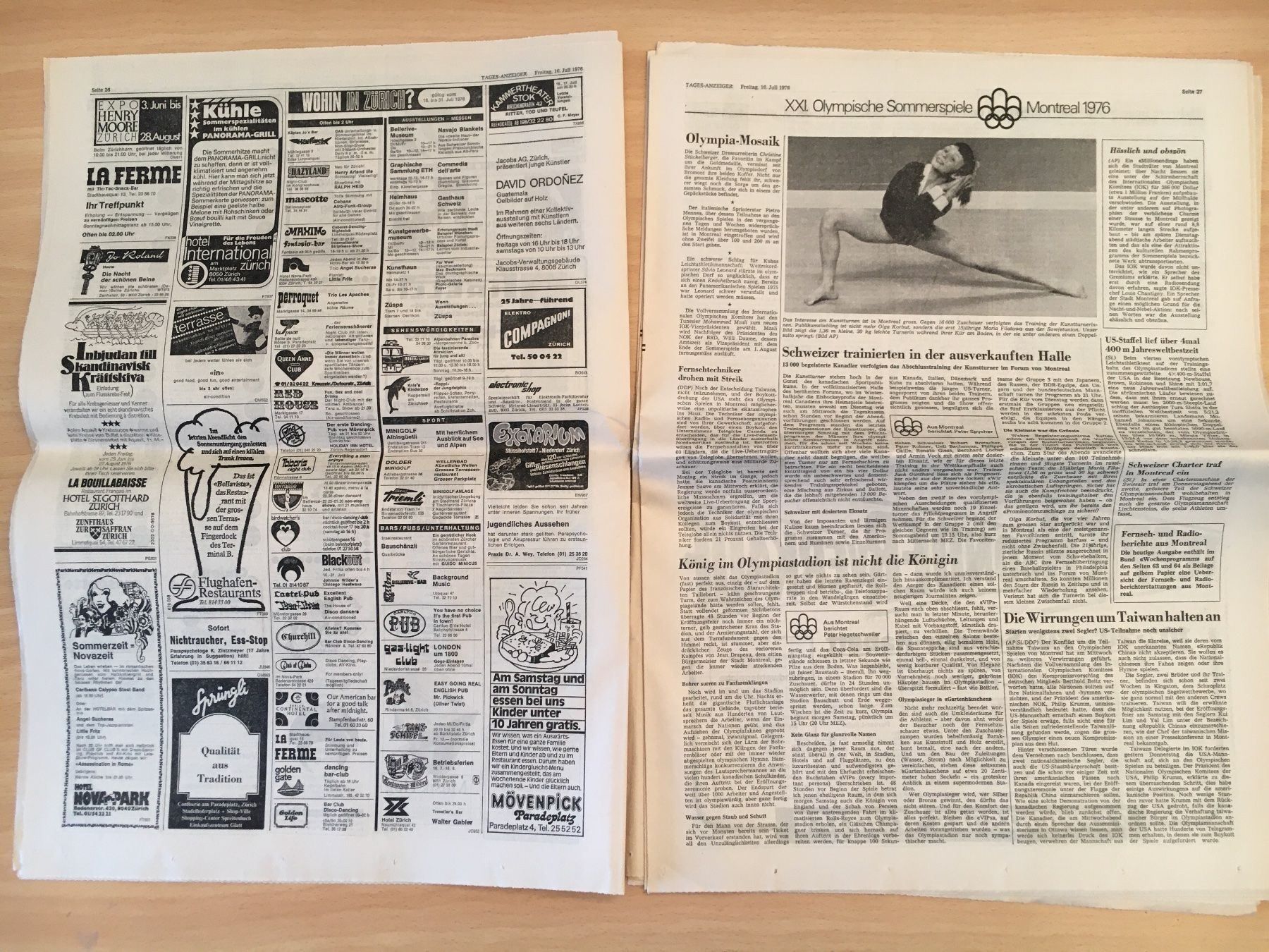Riviste & Magazine: Tagesanzeiger vom 16. Juli 1976 – Usato da Luzern venduto da Jiggy_8898 6