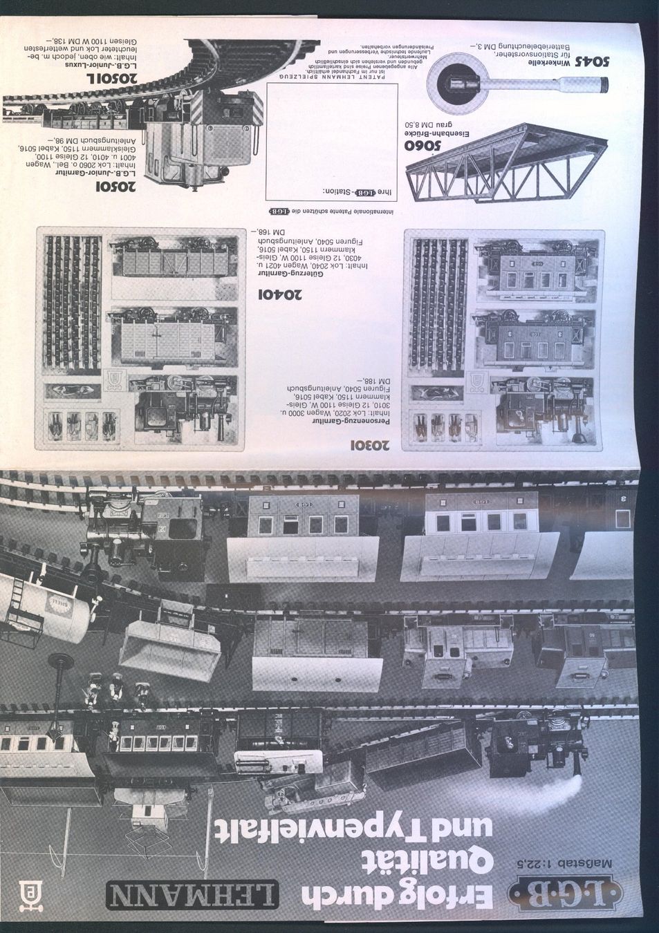 LGB Modellini di ferrovie: LGB Original-Katalog 1970 bis 1971 – Usato da Zürich venduto da narrow_gauge 1