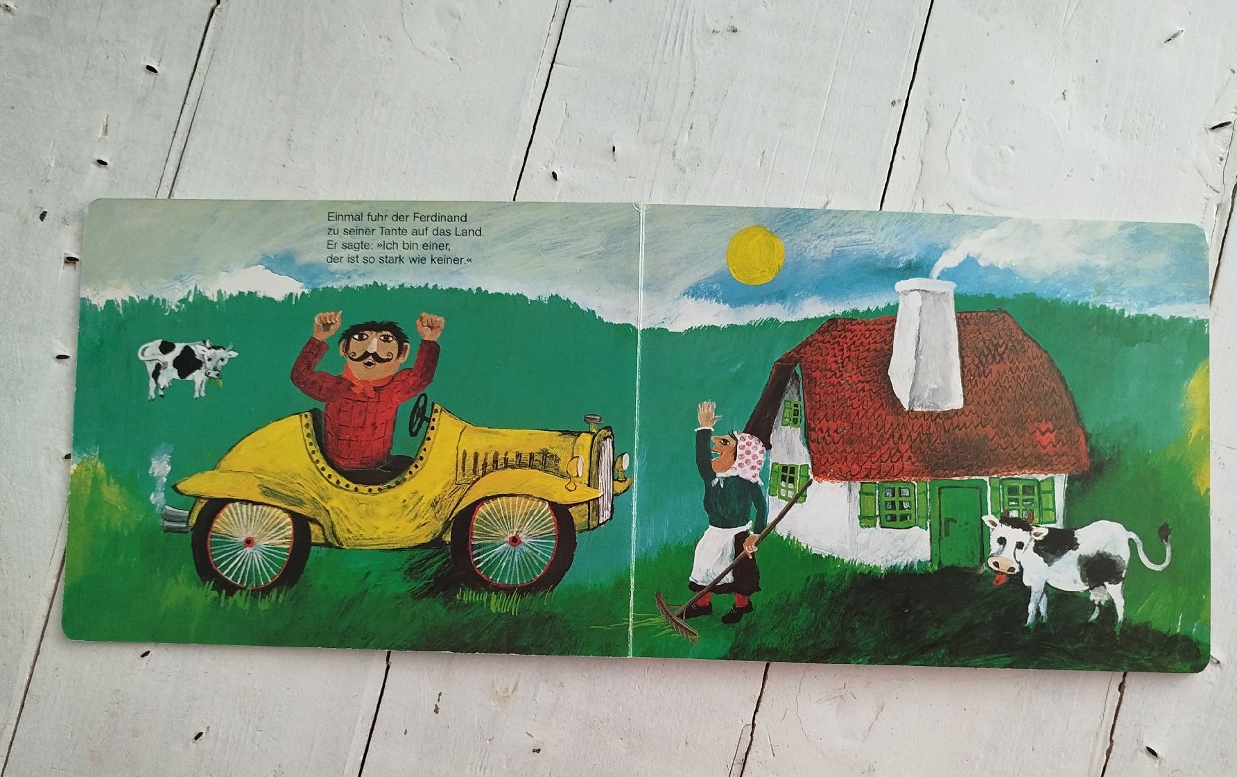 Libri: Janosch - Das starke Auto Ferdinand, Auflage 1989. – Usato da Fällanden venduto da san_zsm8 1