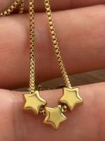 Luxus Elegante Edelsthal Kette Farbe : Gold