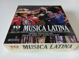 Lateinamerikanische Musik auf 10 neuwertigen CDs
