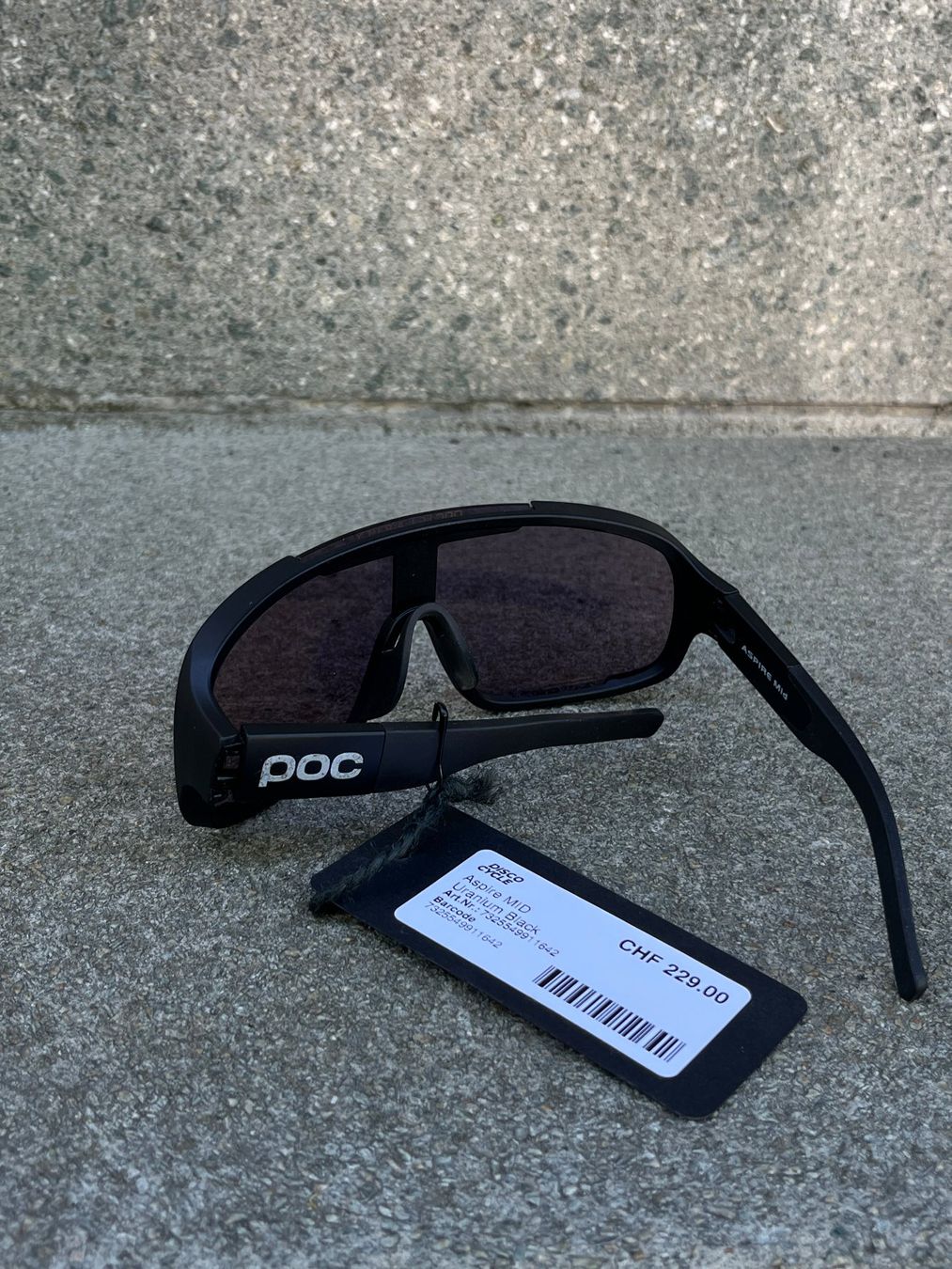 Poc Brillen & Gläser: POC ASPIRE MID SPORTBRILLE, Uranium Black – Neu und originalverpackt aus Bern von Disco_Cycle 1
