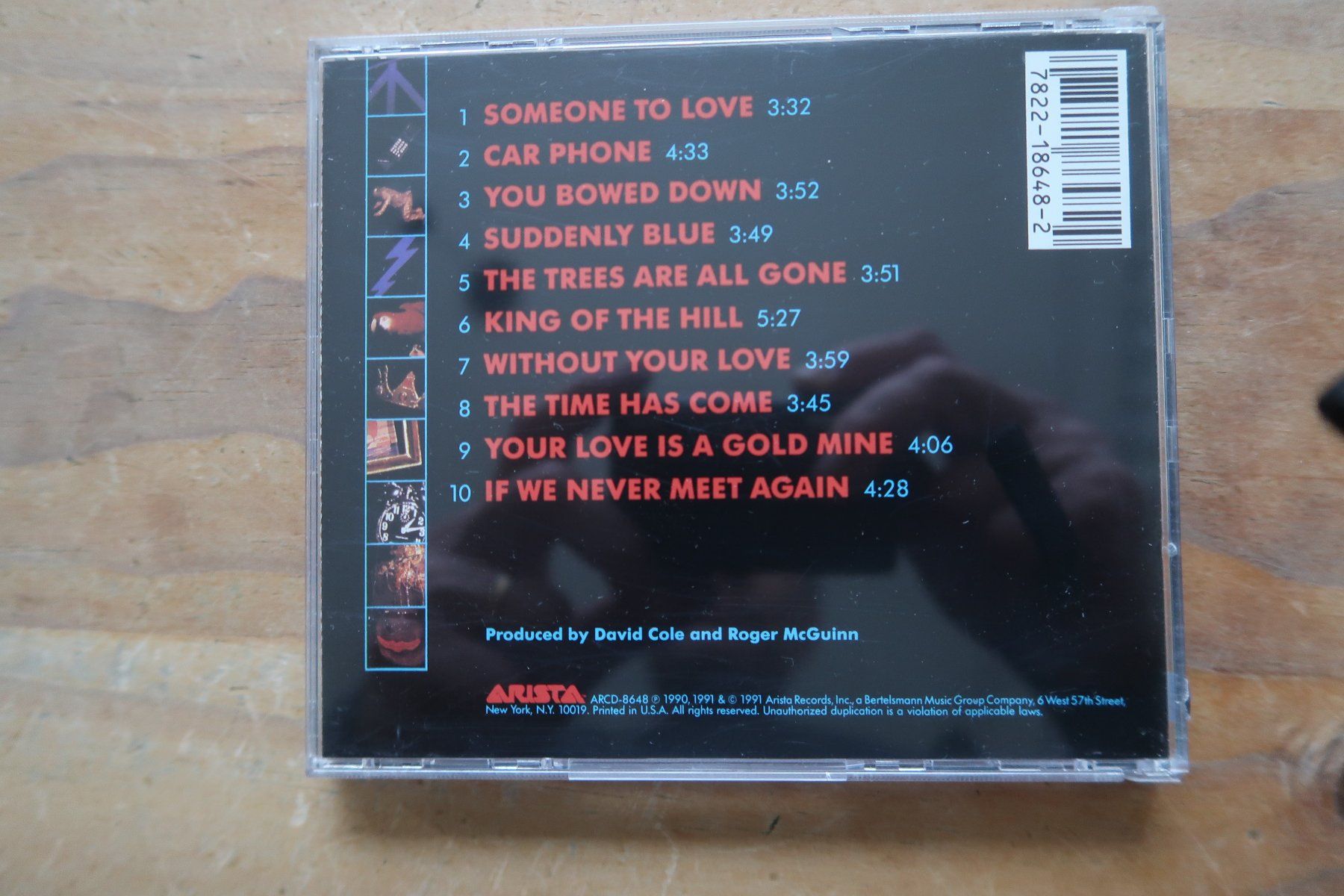 CD: ROGER McGUINN - BACK FROM RIO - EX- THE BYRDS CD – Usato da Basel venduto da Patiscat 1