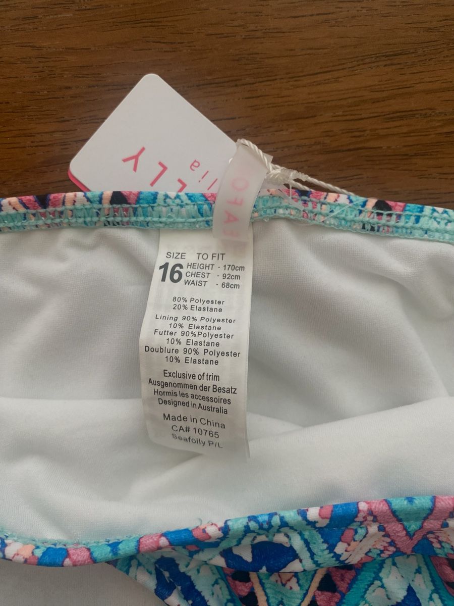 Seafolly Badekleider & Bikinis: Seafolly Bikini, Neu mit Etikett – Neu und originalverpackt aus Stäfa von 6senses 2