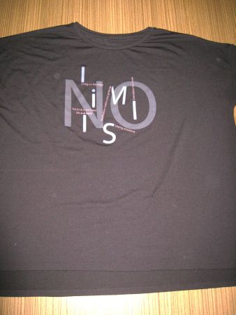 T - Shirt schwarz mit Druck  Gr. XL