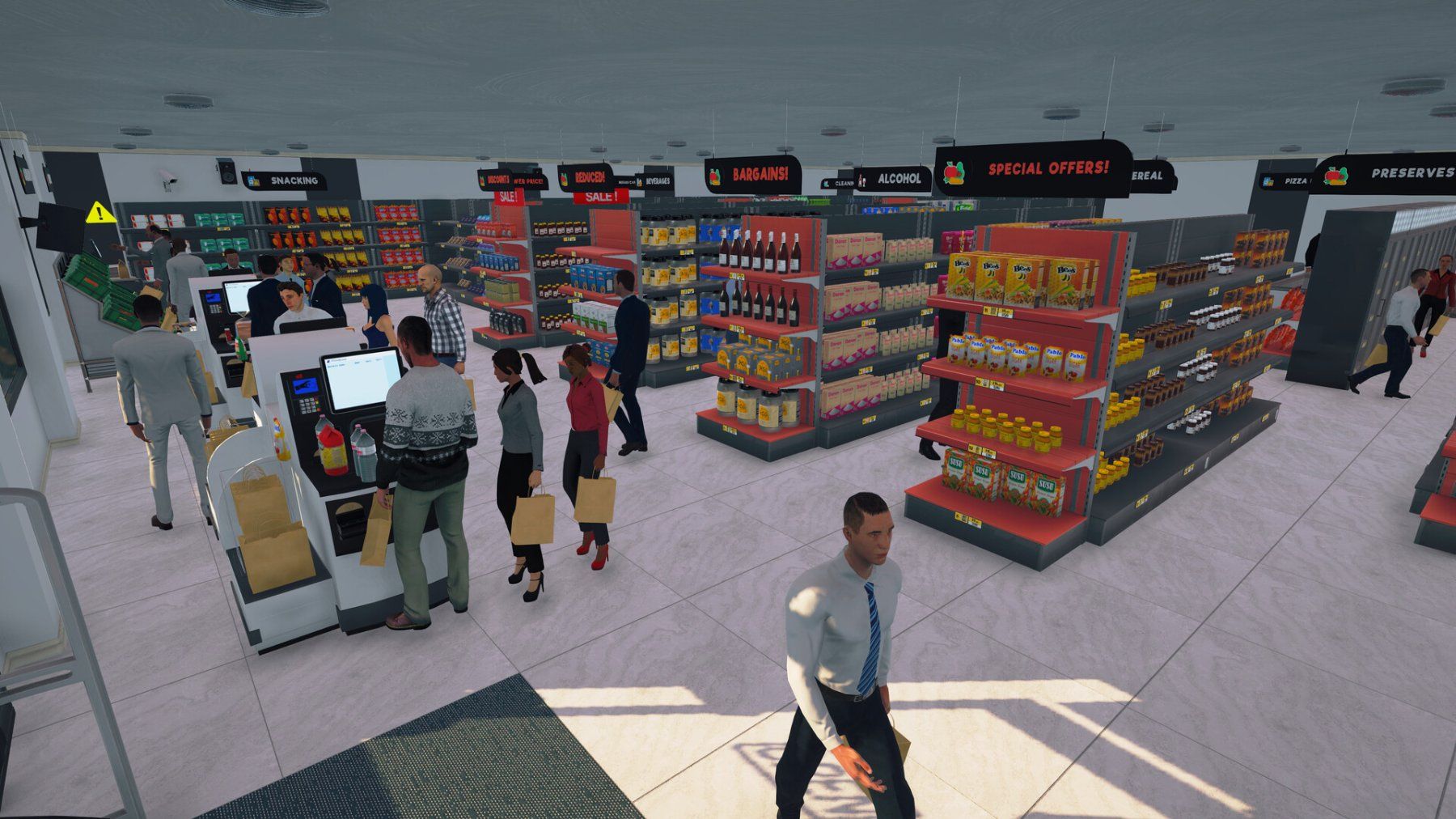Spiele: Supermarket Simulator (PC-MAC, 2025, Nur der Steam Key Code) – Neu (gemäss Beschreibung) aus Bad Säckingen von ms-spiele-keys 3