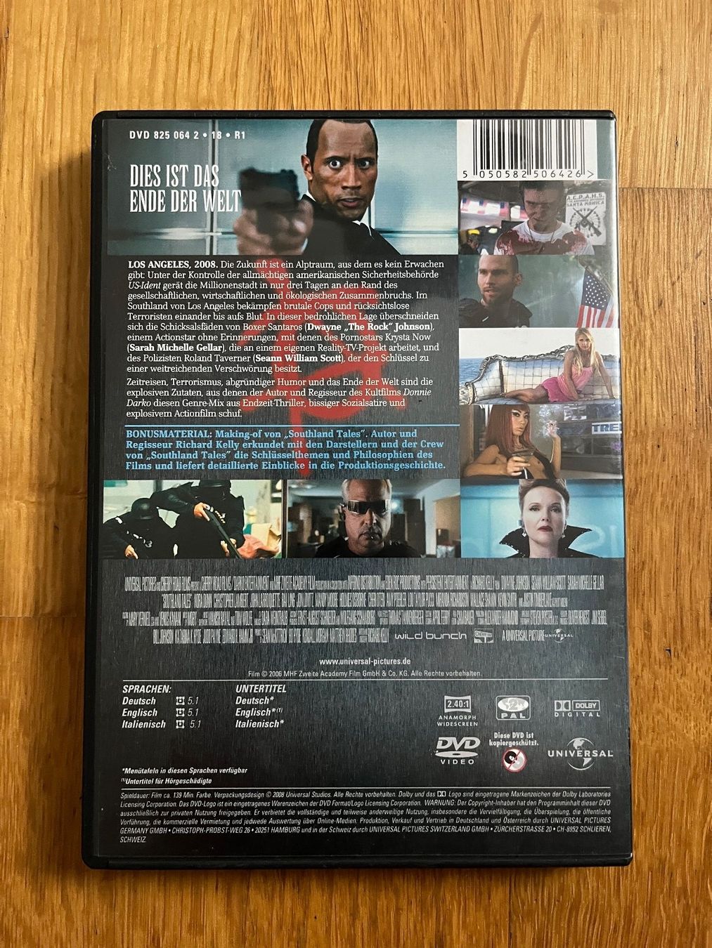 Tutti i DVDs: DVD "Southland Tales" – Usato da Grosswangen venduto da Vita500 1