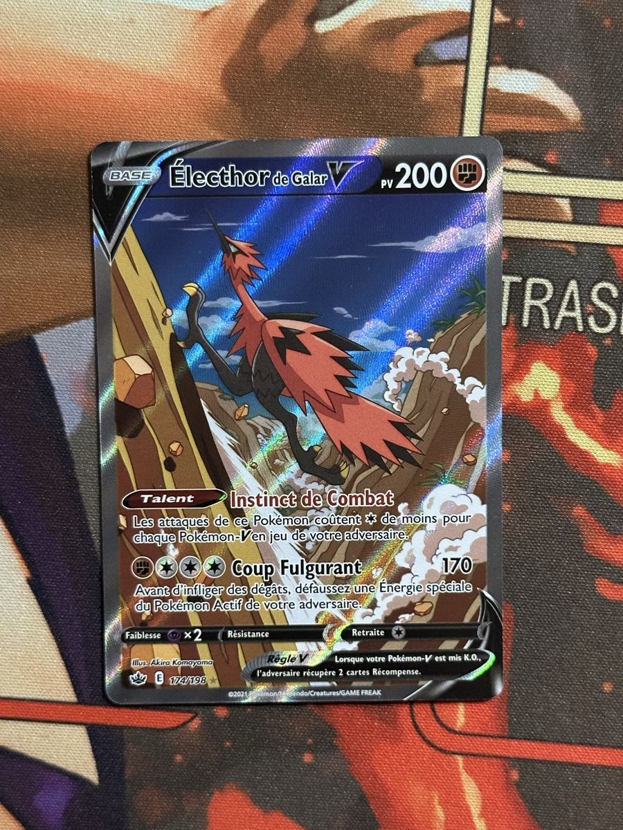 Pokémon Sammelbilder & Trading cards: POKEMON Electhor de Galar V alternative Règne de Glace – Neu (gemäss Beschreibung) aus Renens VD von kyu_23