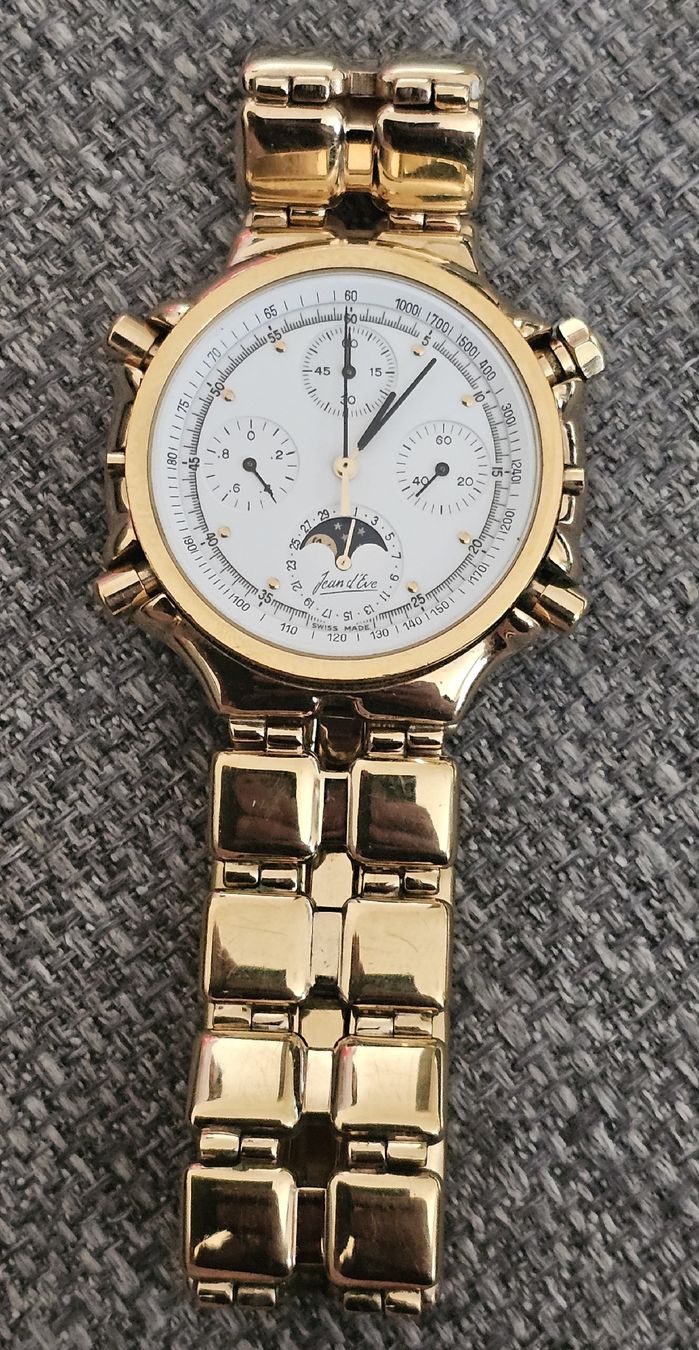 Orologi: Jean d'Eve Moon Chrono RARE – Usato da Genève venduto da Fresko01 3