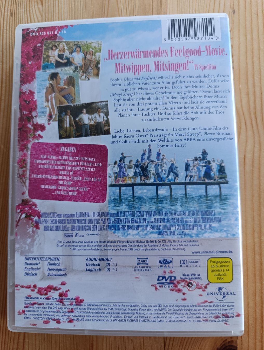 Tutti i DVDs: Mamma Mia der Film  – Usato da Fischenthal venduto da Widder71 1