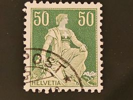 CH 1940 Helvetia 113y SBK Fr. 150.- Kreidepapier, glattes P.