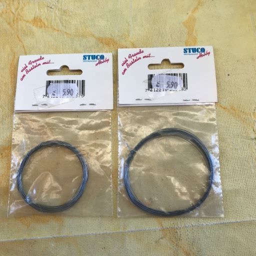 Kit bricolage: LOT EDELDRAHT H'BLAU 0.4MM – Nuovo e nell'imballaggio originale da Ostermundigen venduto da Kari1937 1
