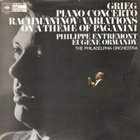 Grieg/Entremont/PO/Ormandy: Piano Concerto LP