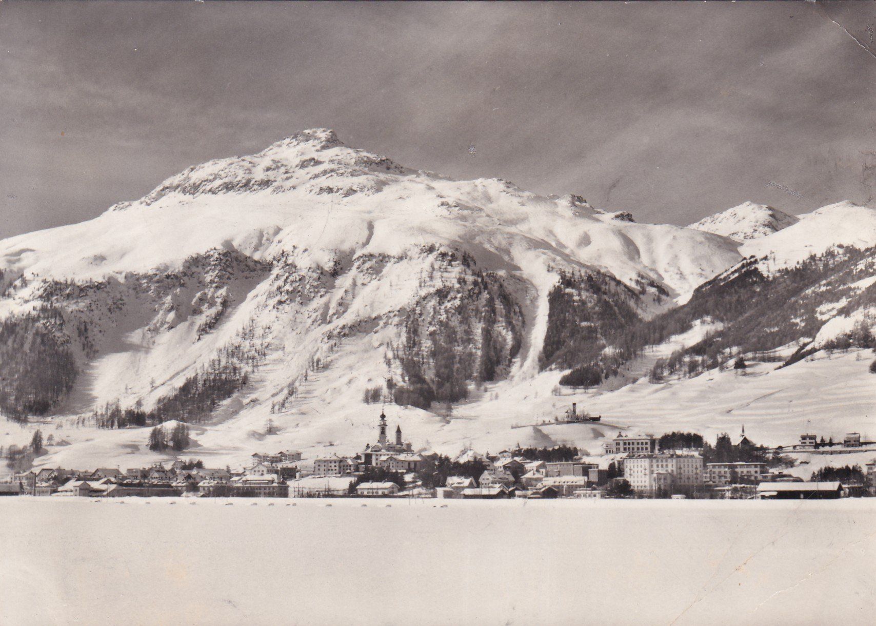 Cartoline postali: Samedan / Oberengadin  1959 – Usato da Cormoret venduto da Pascalll2001