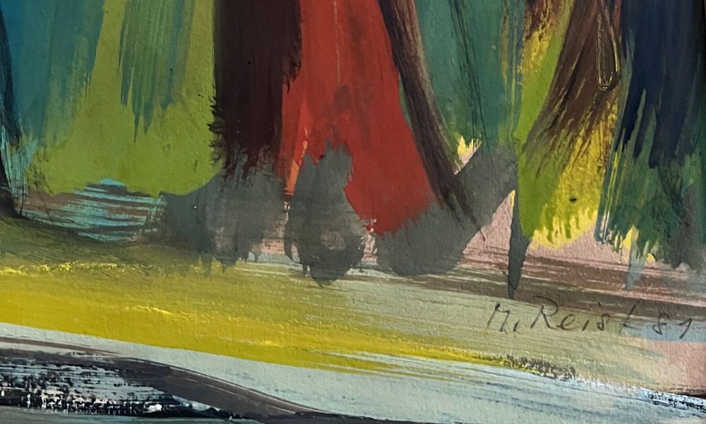 Marc Reist ( 1981 ) Landschaft Gemälde Kaufen auf Ricardo