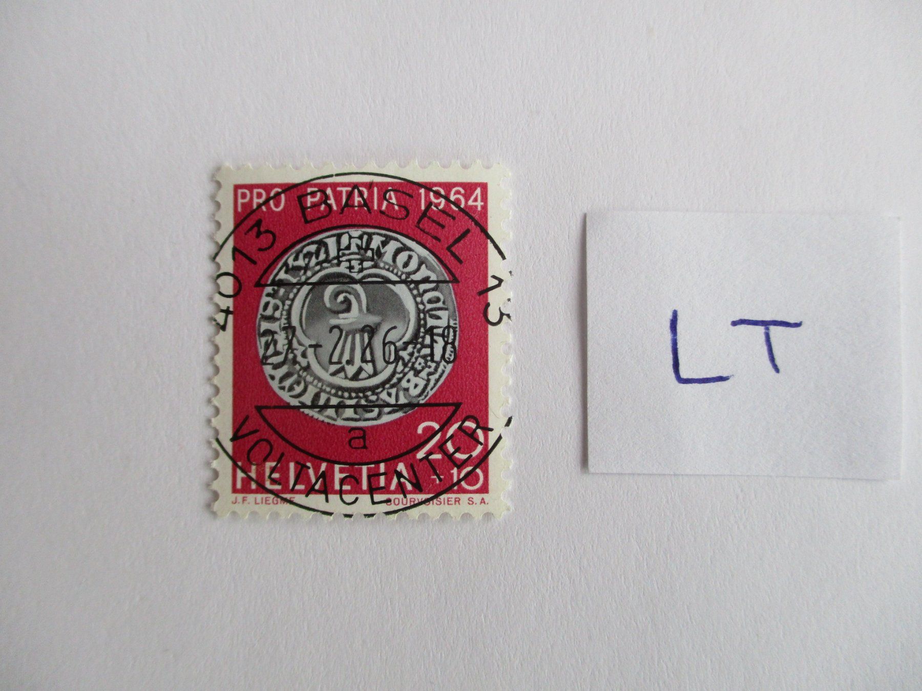 Alle Briefmarken: Voll Letzttagsstempel der Poststelle Basel 13 Voltacenter – Neu (gemäss Beschreibung) aus Langnau b. Reiden von Aktuell88