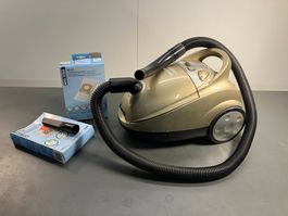 funktionierender MioStar Staubsauger mit Zubehör ab 1.-