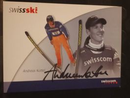 Andreas Küttel - handsignierte Swisski Autogrammkarte