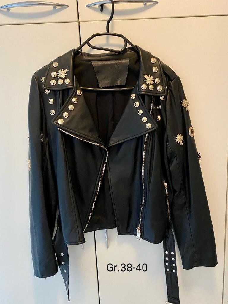 Jacken: Lederjacke mit Nieten – Neu (gemäss Beschreibung) aus Urtenen-Schönbühl von chrebeli1