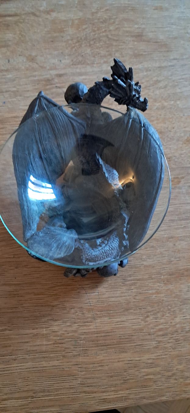 Alle Dekorationen: Windlicht Drachen – Gebraucht aus Nidau von Darkpooh 3