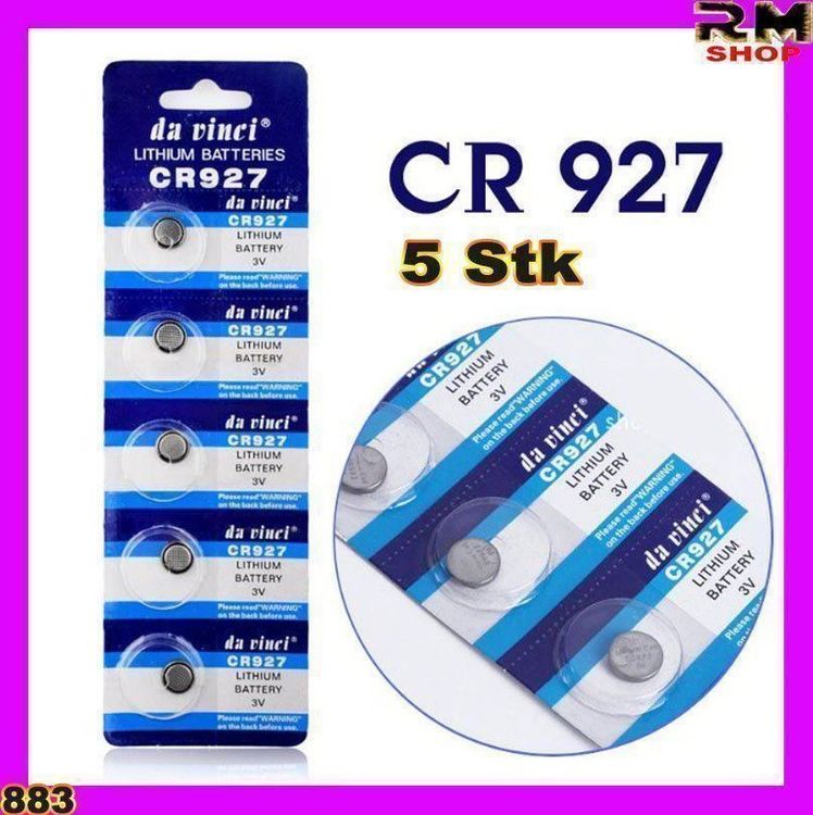 10 Stück CR927 3V Knopfbatterien – Ersatz Für DL927, BR927, Für Uhren, Kopfhörer & Kleingeräte
