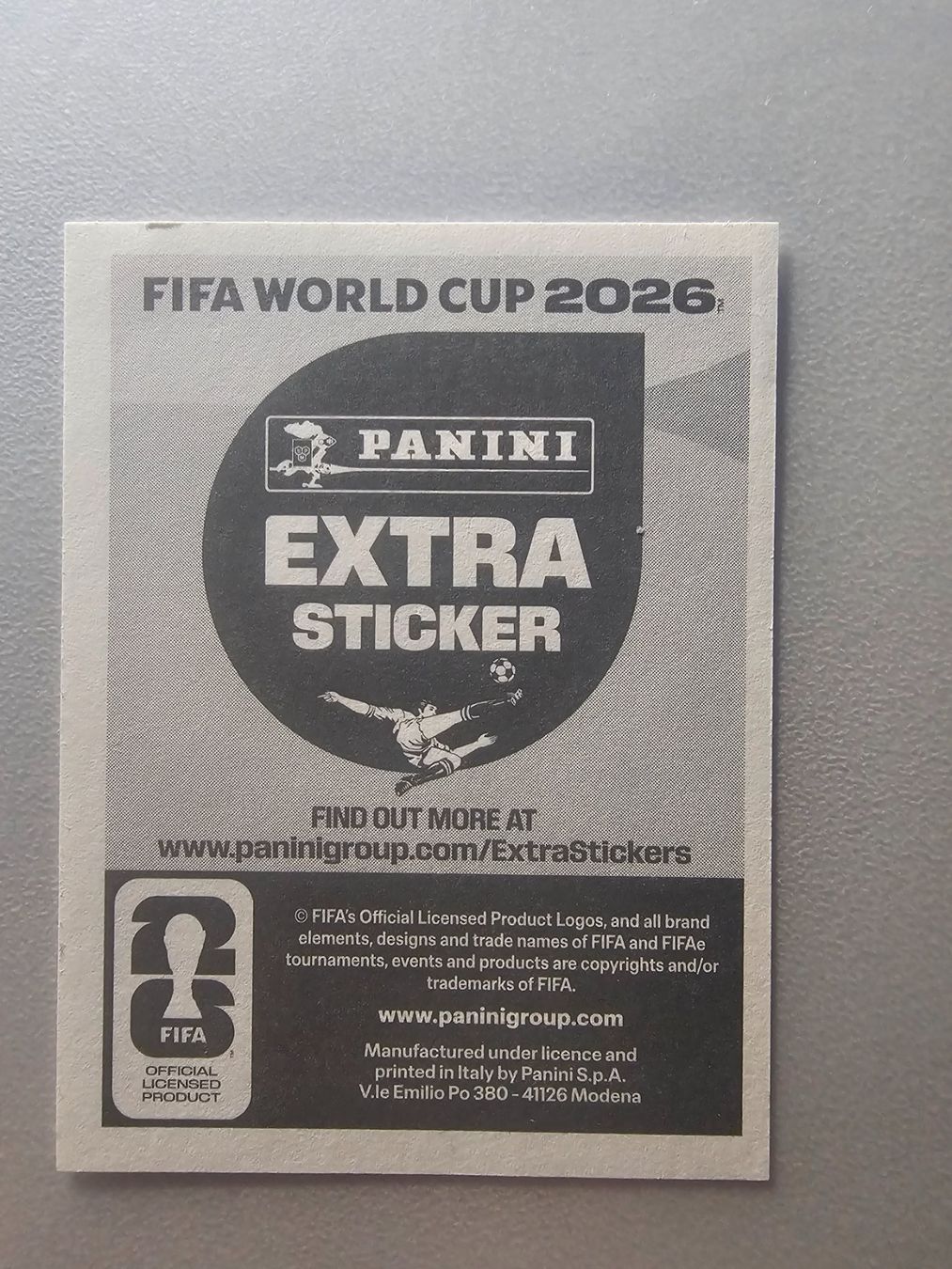 Panini Carte collezionabili: Panini 2026 Lionel Messi Extra Sticker – Usato da Watt venduto da Morfeo 1
