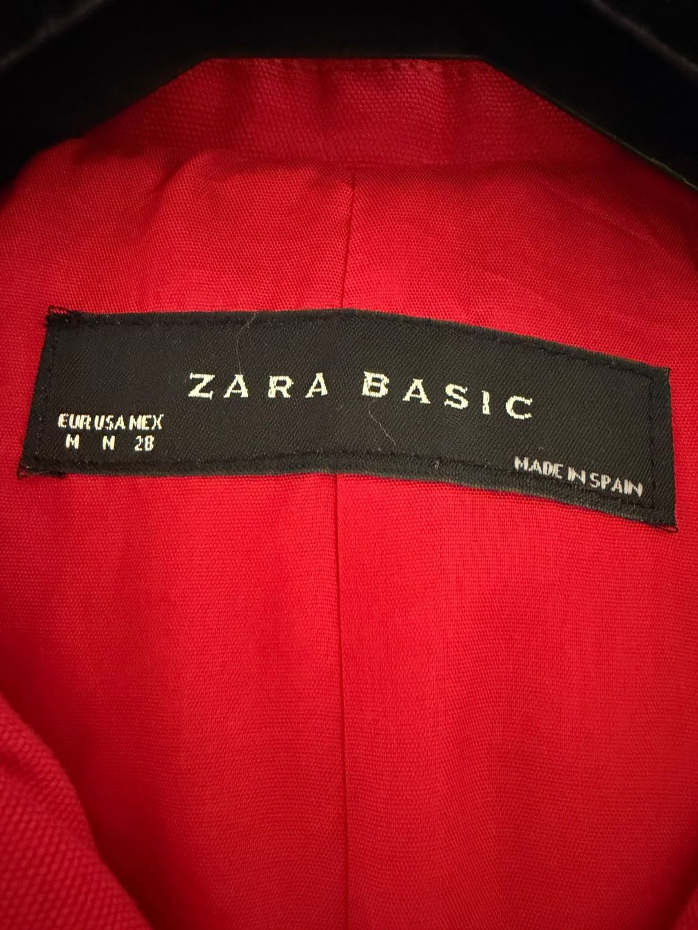 Zara Giacche: Rote Canvas Jacke, Gr. M von Zara Basic – Usato da Zürich venduto da Secretwish007 4
