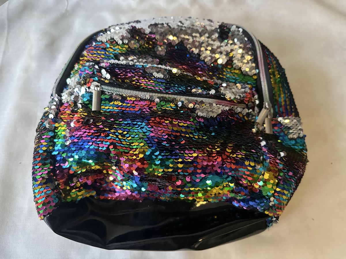 Borse & Zaini: Glitzer Rucksack für Mädchen – Usato da Zürich venduto da Chaeffeler