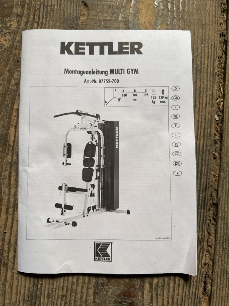 Kettler Hometrainer: Kettler MULTI GYM Trainingsgerät – Gebraucht aus Berneck von rya_zn52