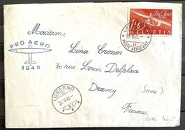 1946 Pro Aero - Lausanne - Locarno