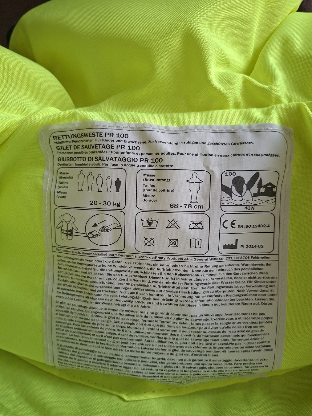 Schwimmwesten: Schwimmweste 20-30 kg – Neu und originalverpackt aus Gurtnellen von Korneliusz 2