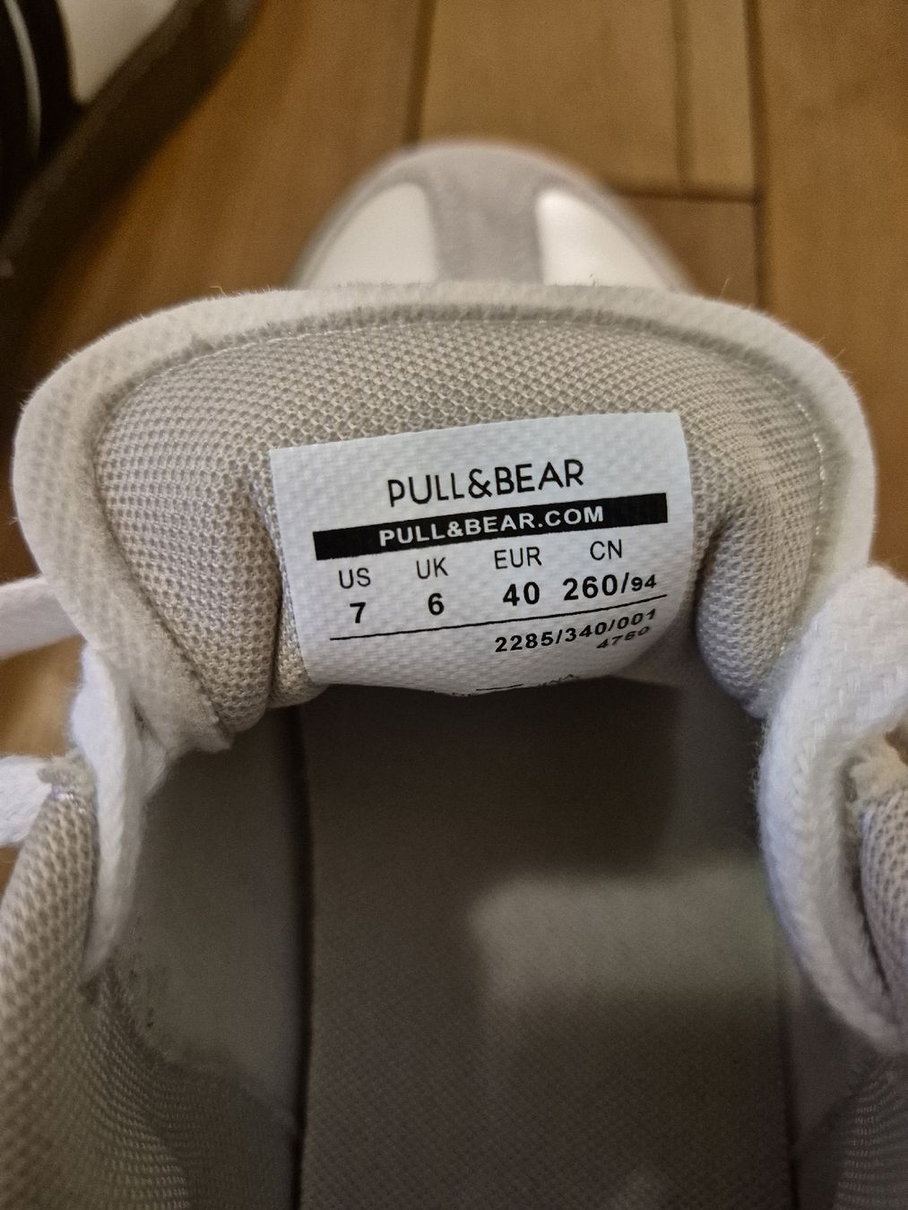 Pull&Bear Herrenschuhe: Sneaker, Pull&Bear, Gr. 40, weiss, wie neu – Neu (gemäss Beschreibung) aus Jona von loalea 7