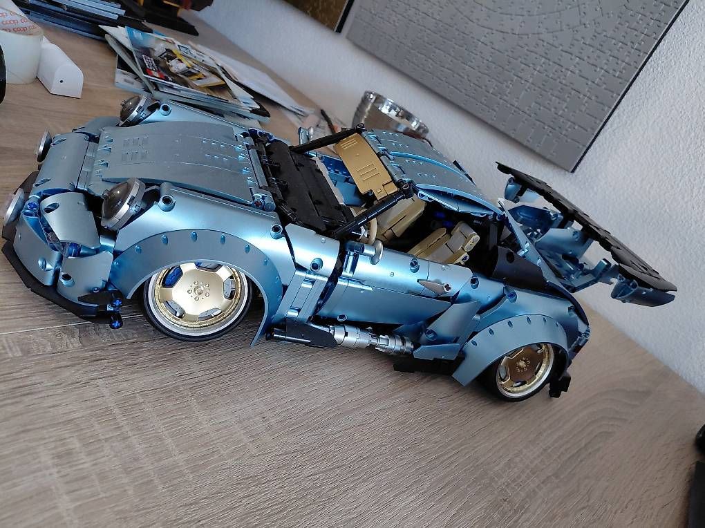 Kit di costruzioni: Rennauto JMB Ricklayer T5036 Klemmbausteine – Usato da Schaffhausen venduto da Sommerwind67 1