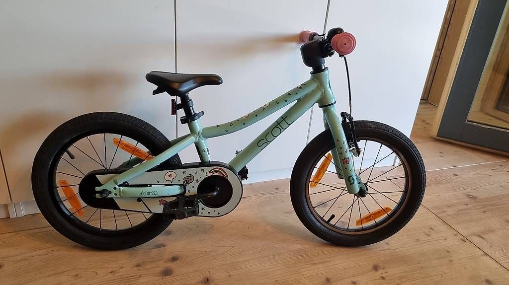 Biciclette: Vélo enfant Scott Contessa 16 – Usato da les Pontins venduto da michaelvom 3