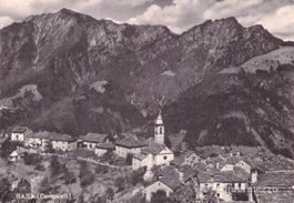 Rasa TI // villaggio Dorf Centovalli // Sommer