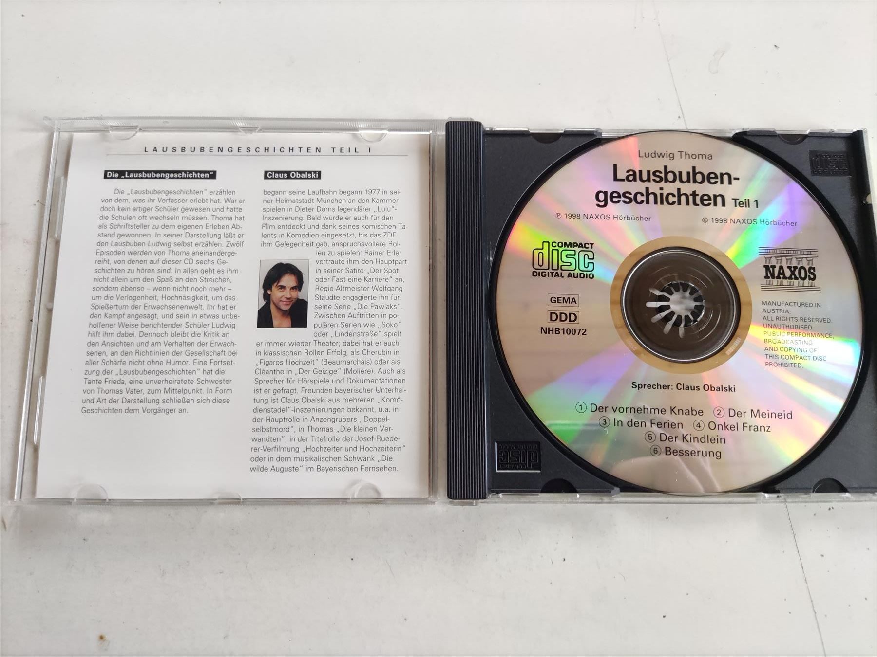 CD: Lausbubengeschichten (Teil 1) – Usato da St.Gallen venduto da elk2023 1