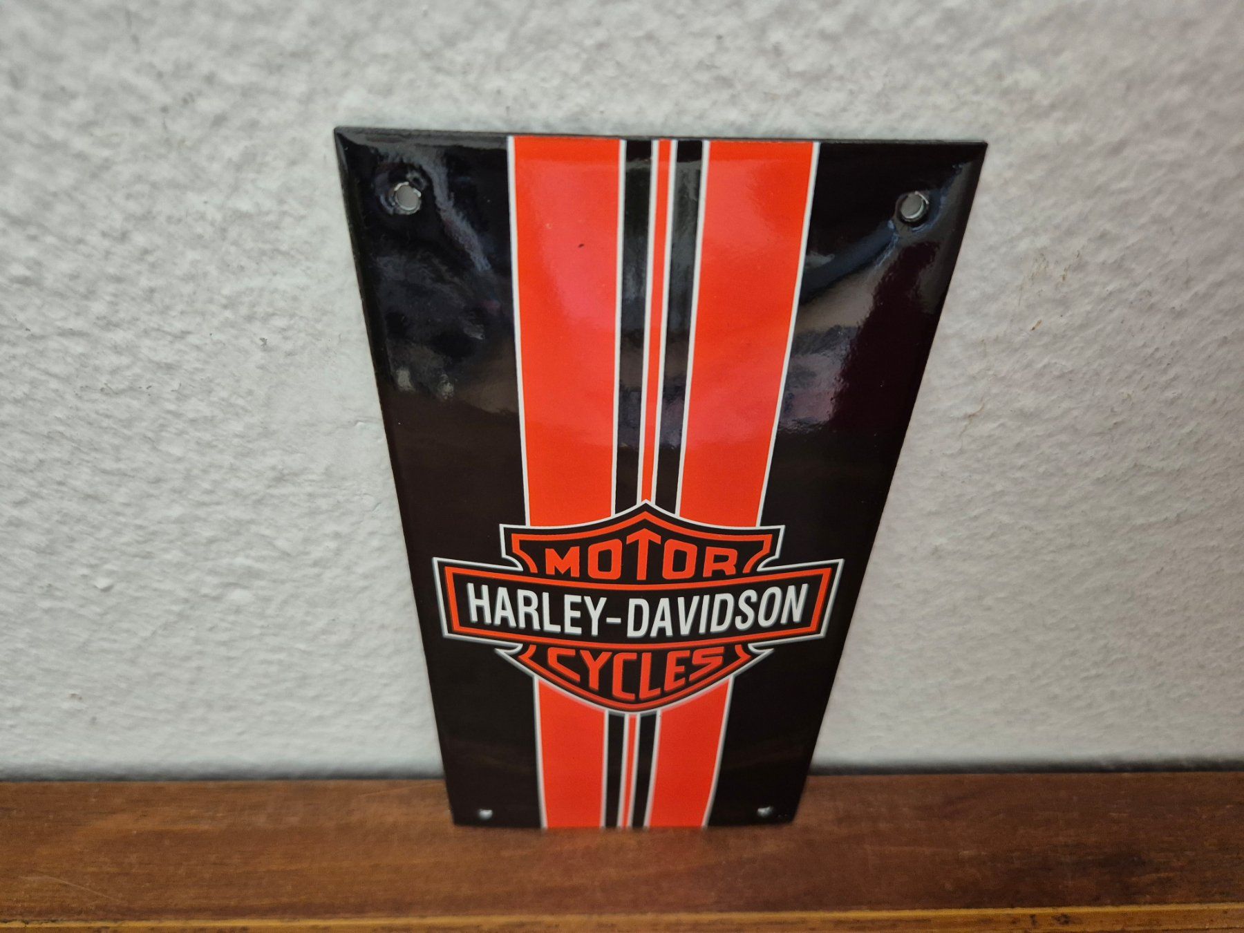 Harley-Davidson Insegne: Emailschild Harley Davidson Motorrad Service Emaille Schild – Nuovo (secondo la descrizione) da Schaffhausen venduto da pfanis09 3