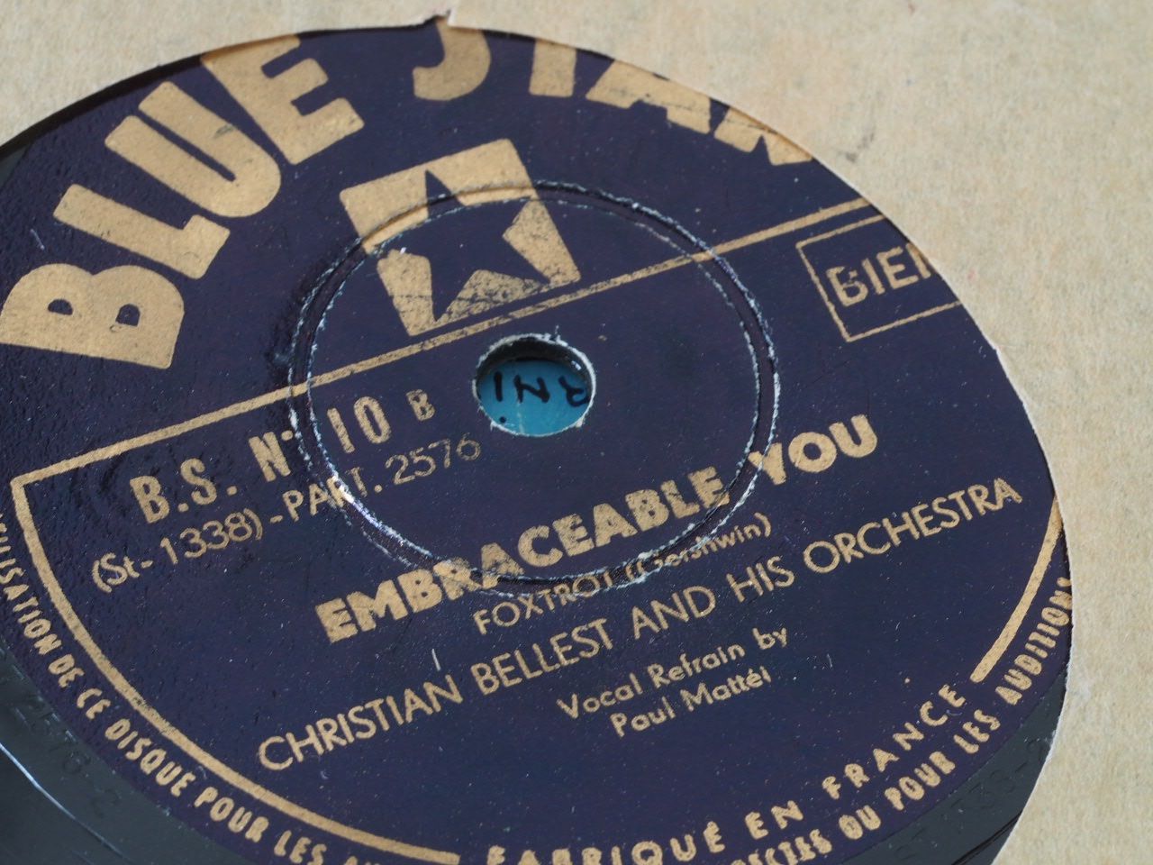 Schallplatten: DISQUES 78 TOURS – Gebraucht aus Lausanne von Leag 2