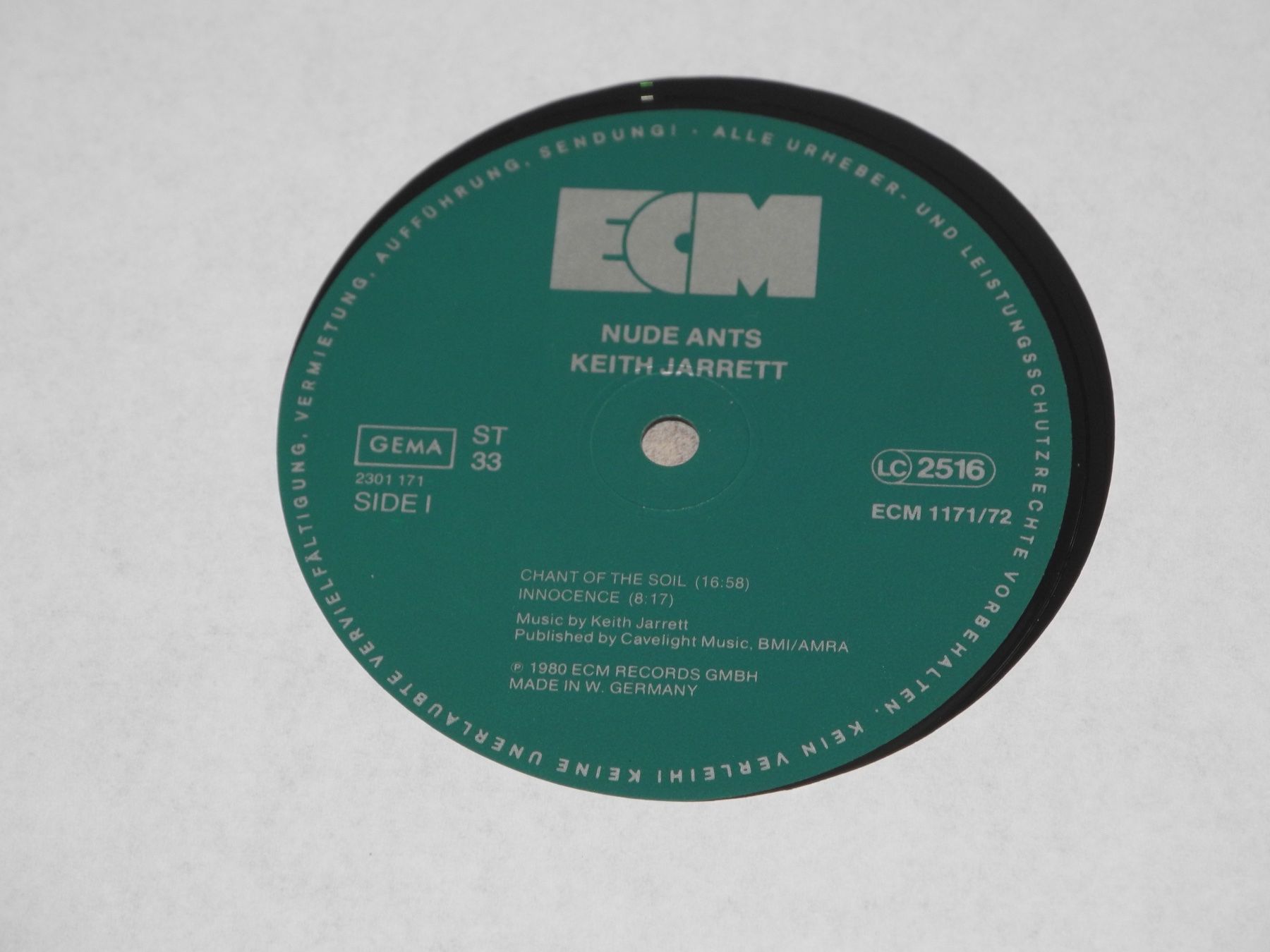 Dischi in vinile: KEITH JARRETT / JAN GARBAREK: NUDE ANTS - ECM -2 LPs – Nuovo (secondo la descrizione) da Fahrwangen venduto da Swirl2 4