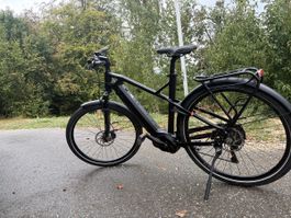 Elektrovelo Flyer Upstreet 4 XL schwarz Bosch Motor.
