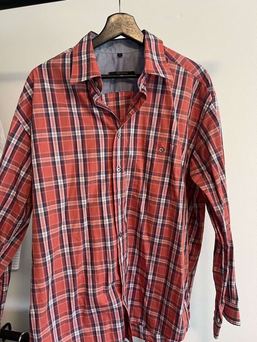 Camicie: Eterna Hemd Gr. 44, Top Zustand – Nuovo (secondo la descrizione) da Muttenz venduto da Brk1988 1