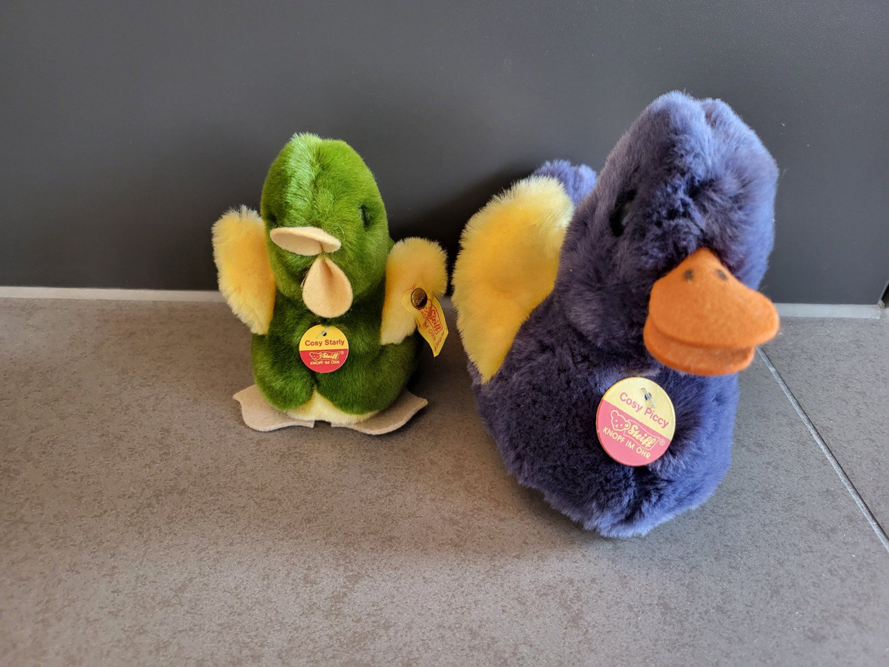 Steiff Giocattoli: Steiff Enten – Nuovo (secondo la descrizione) da Zürich venduto da Orchidee
