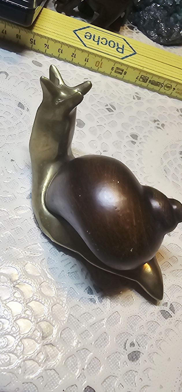 Statuette: Schneckenfigur Malevolti Ronta Bronze 322g gebraucht – Usato da Füllinsdorf venduto da Raza786 2